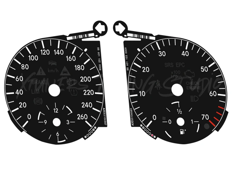 Mercedes R-Class, ML W164, GL X164 dials OEM