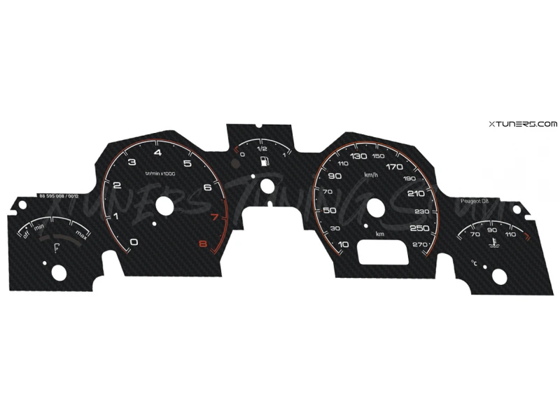 Peugeot 406 MK1 D8 Coupe Pininfarina dials