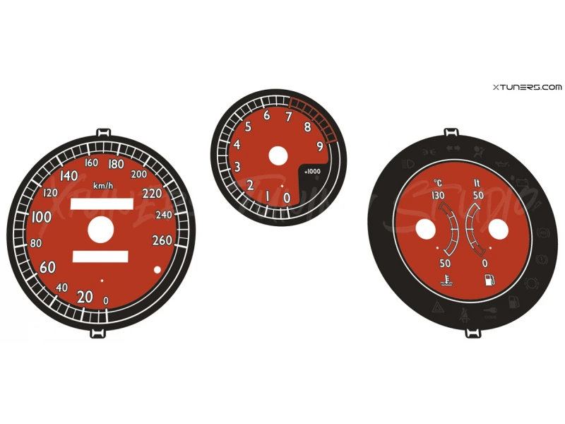 Fiat Barchetta dials