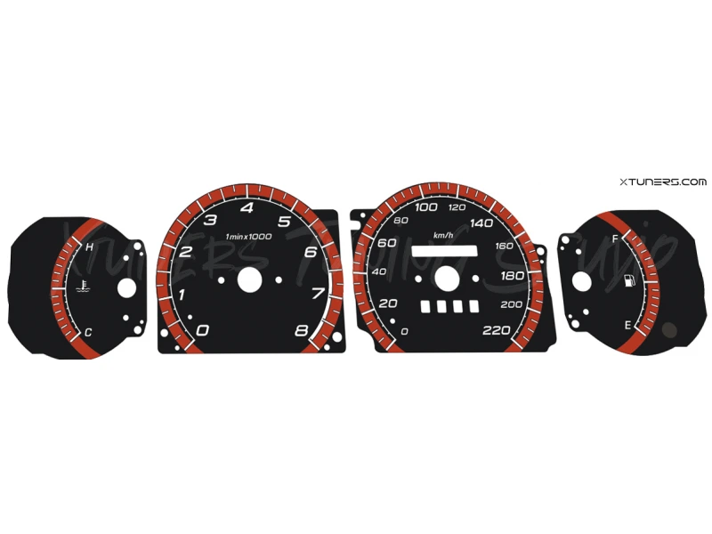 Fiat Bravo HGT dials