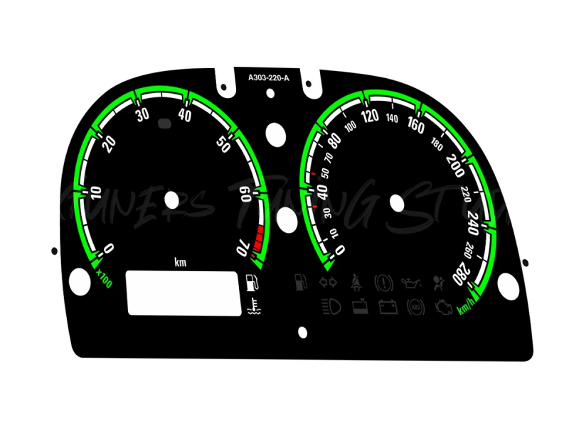 Opel | Vauxhall Speedster, VX220 plasma dials