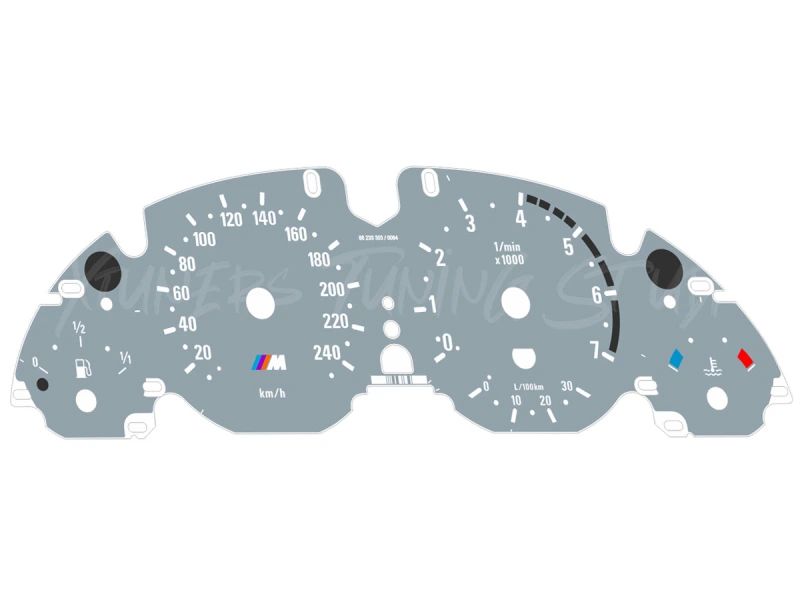 BMW 5-Series E39 dials