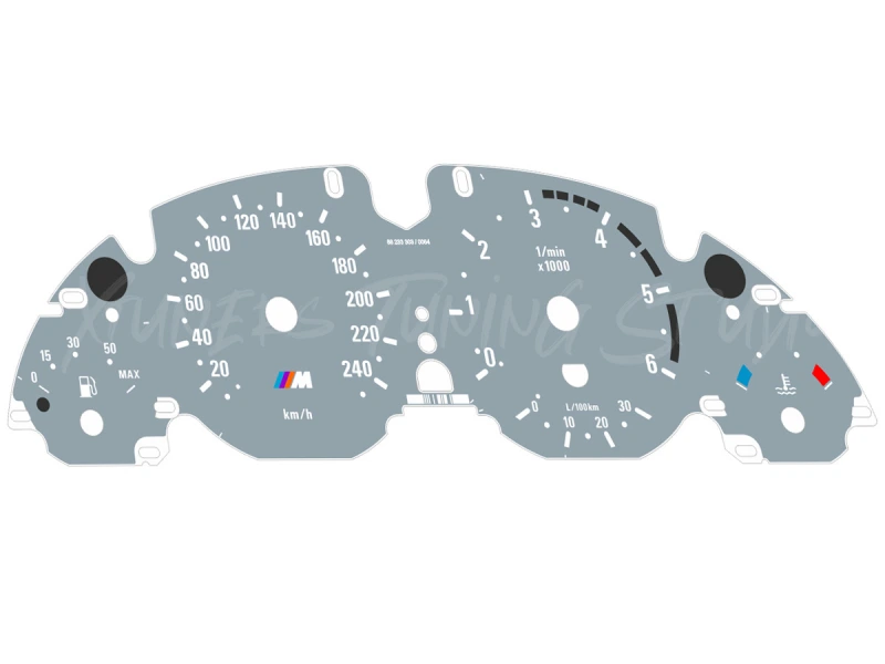 BMW 5-Series E39 dials