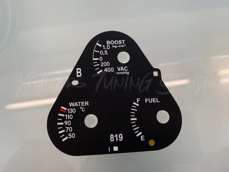 Toyota Supra MK4 Series 2 RHD TRD 320, JDM, USDM dials