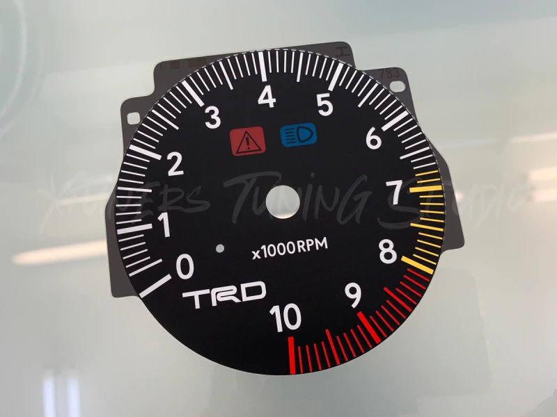 Toyota Supra MK4 Series 2 RHD TRD 320, JDM, USDM dials