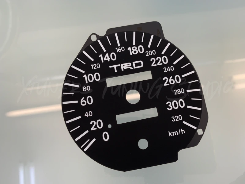 Toyota Supra MK4 Series 2 RHD TRD 320, JDM, USDM dials