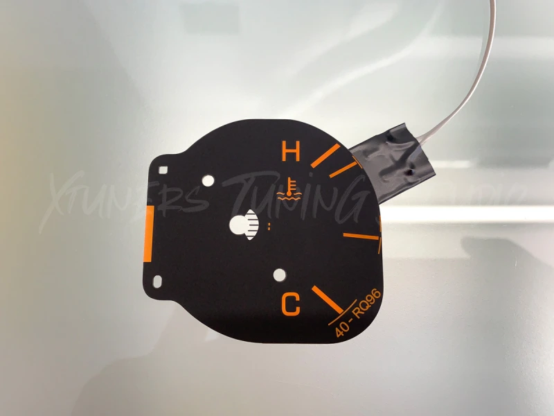 Nissan Skyline GT-R R34 NISMO design black dials