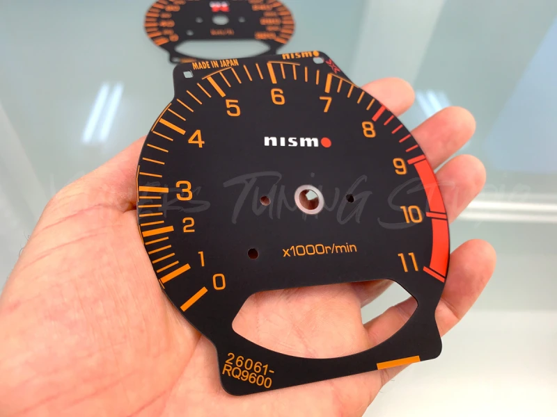 Nissan Skyline GT-R R34 NISMO design black dials
