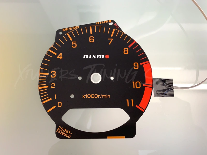 Nissan Skyline GT-R R34 NISMO design black dials