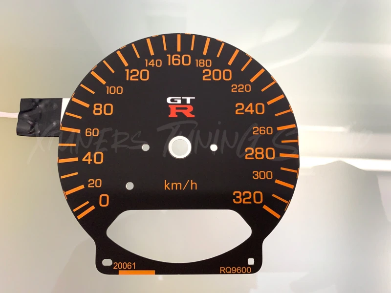 Nissan Skyline GT-R R34 NISMO design black dials