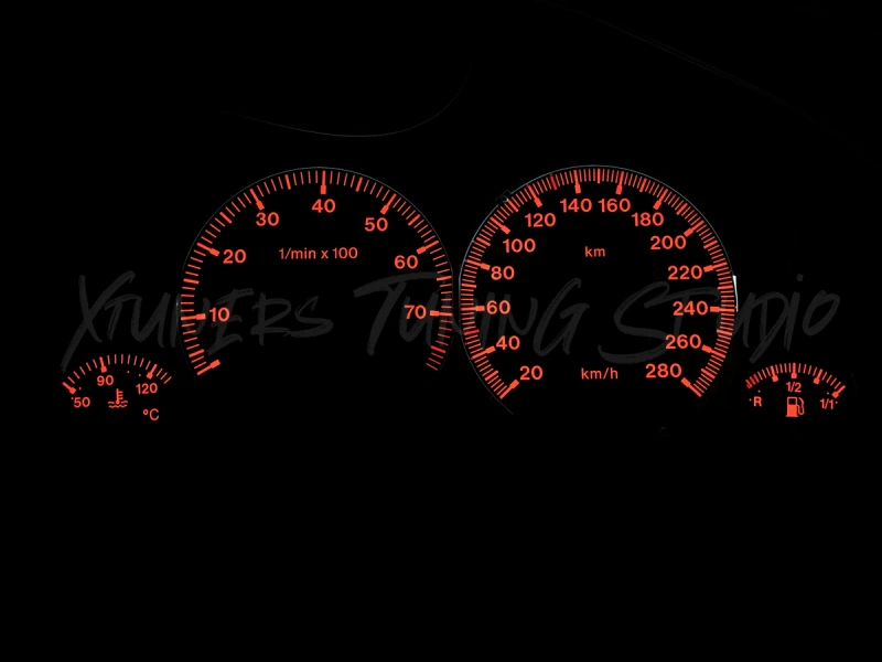 Audi 80 B4 Coupe S2 280 km/h PLASMA DIALS