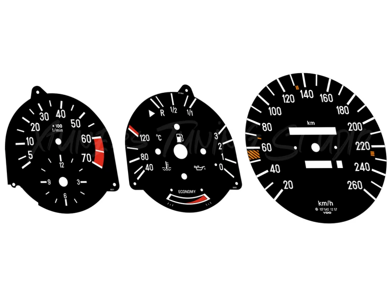 Mercedes SL R109, SLC C107 OEM Design Tachoscheiben