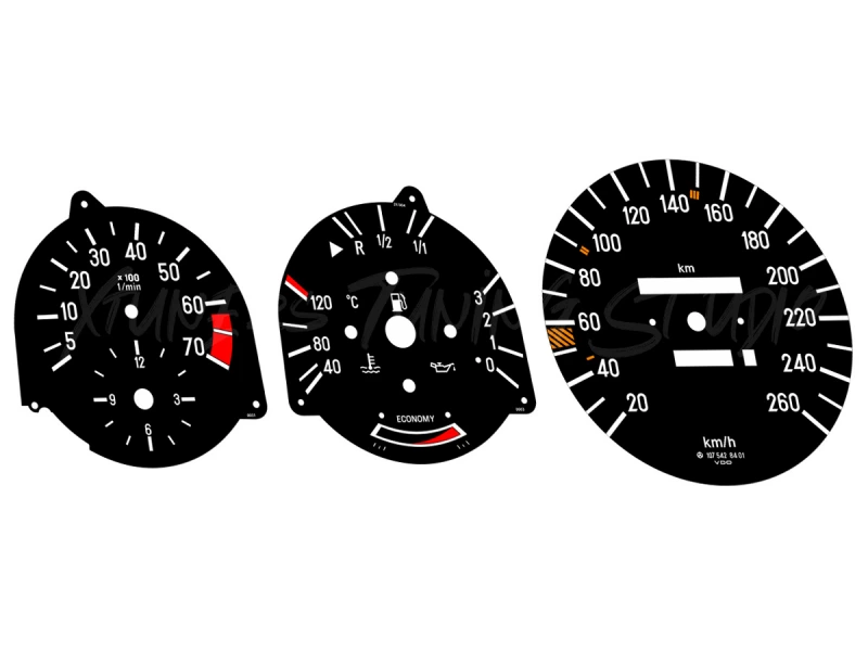 Mercedes SL R109, SLC C107 OEM Design Tachoscheiben