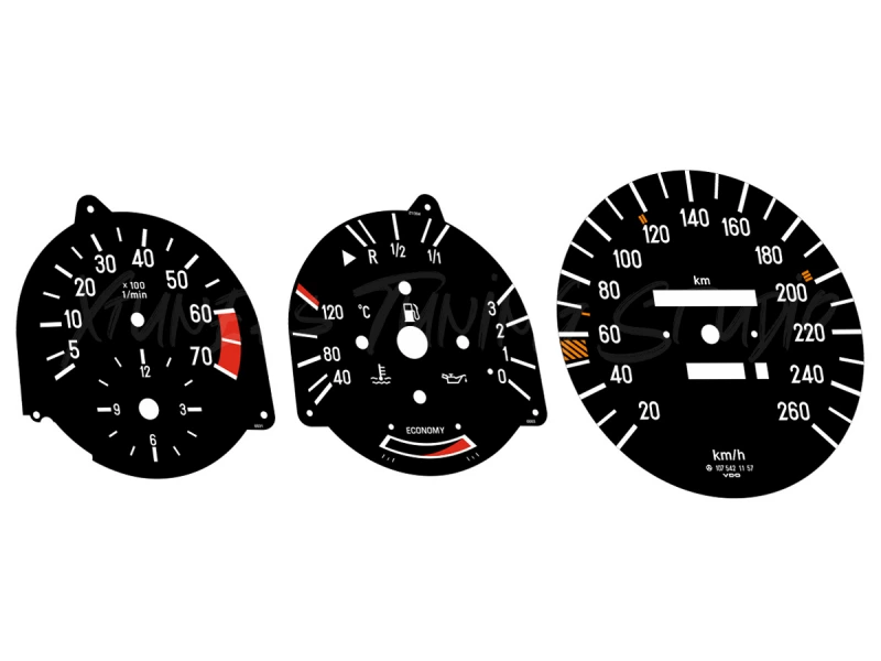 Mercedes SL R109, SLC C107 OEM Design Tachoscheiben