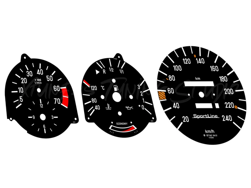 Mercedes SL R109, SLC C107 OEM Design Tachoscheiben