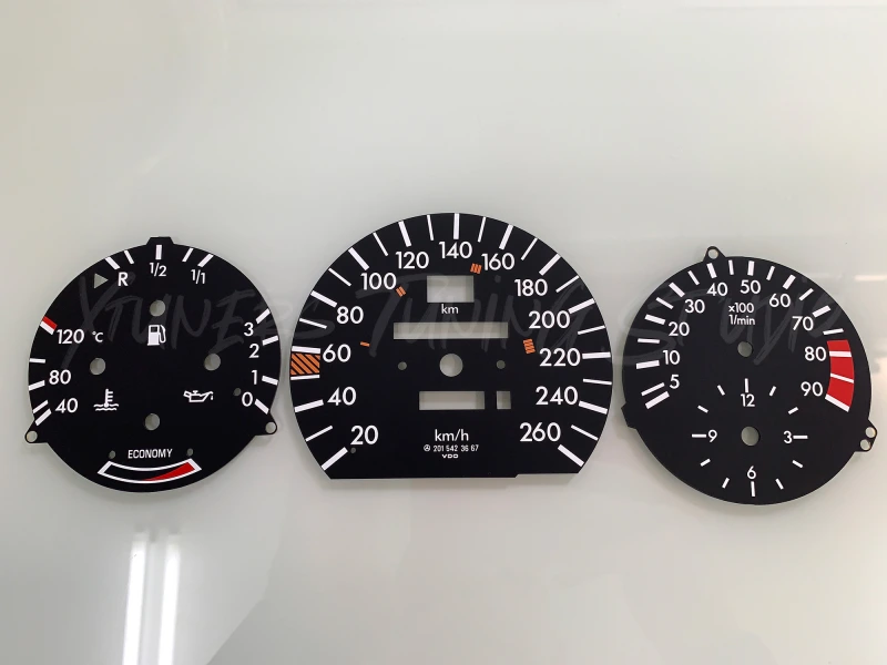 Mercedes W201 190E 2.5 16V EVO II Tachoscheiben