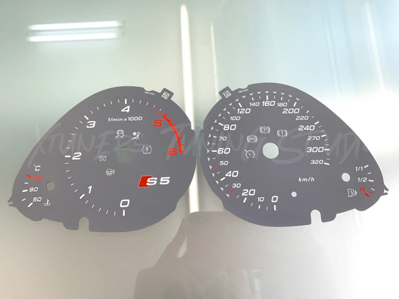 Audi A5 8L S5 Design Tachoscheiben