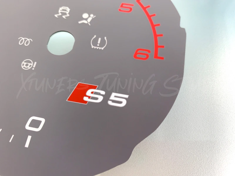 Audi A5 8L S5 Design Tachoscheiben