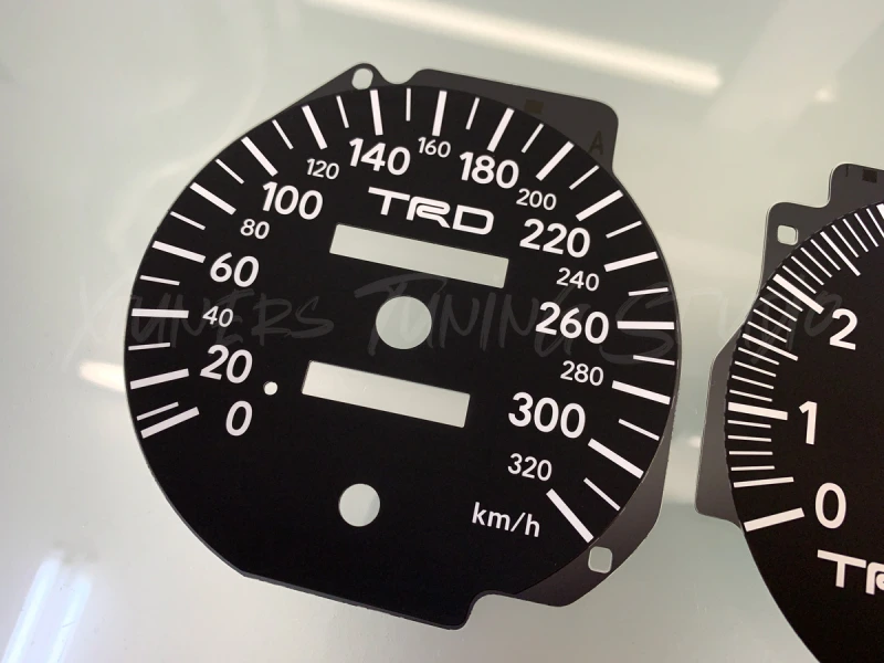 Toyota Supra MK4 Series 2 RHD TRD 320 km/h dials