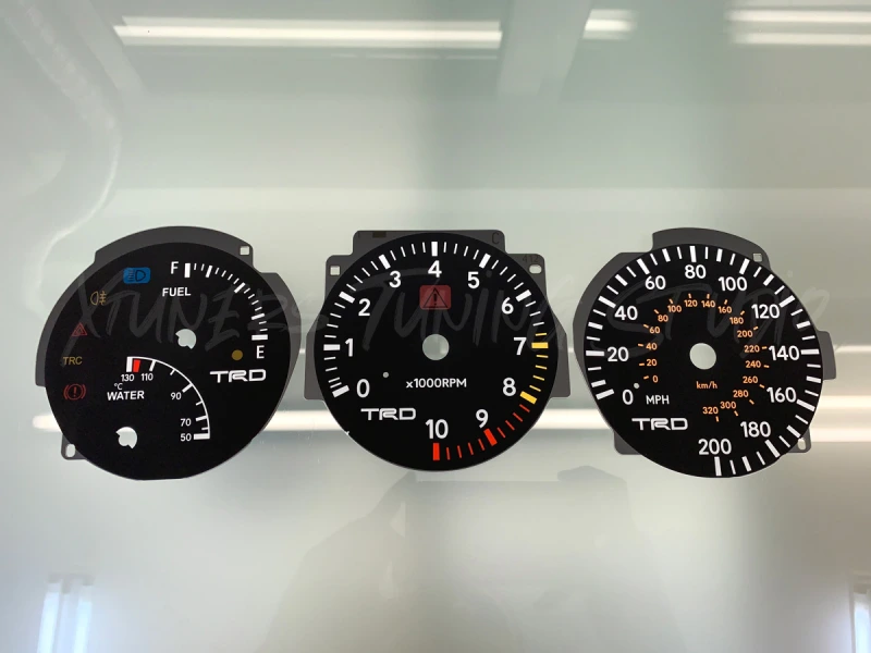 Toyota Supra MK4 Series 1 USDM LHD 10K, 200 MPH TRD dials