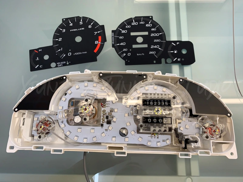 Honda Prelude 97-01 5th gen SiR Type S EDM gauge cluster