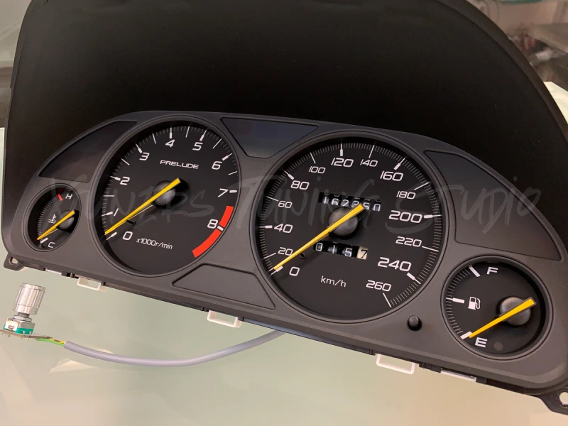 Honda Prelude 97-01 5th gen SiR Type S EDM gauge cluster