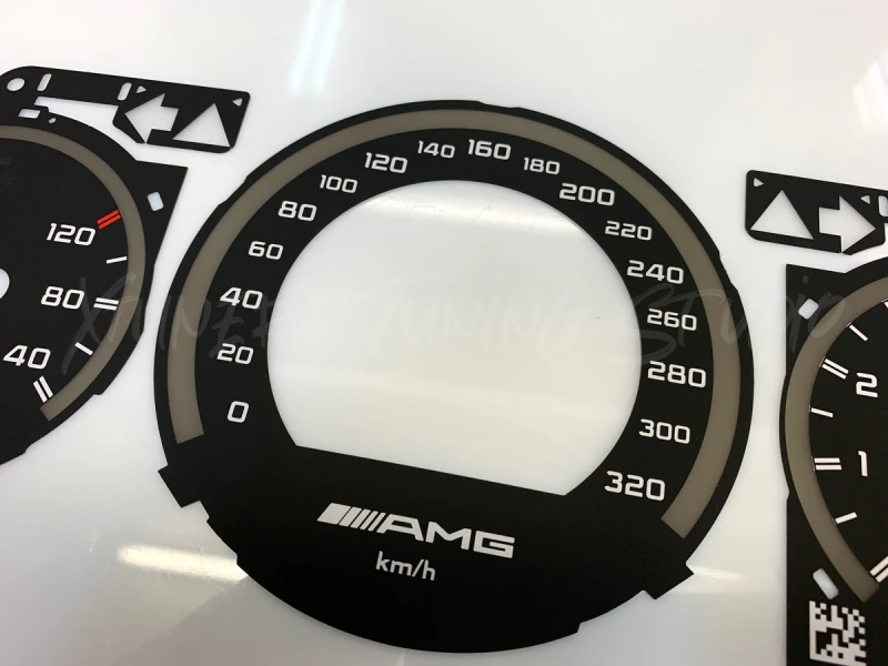 Mercedes C-Klasse W204 C63 AMG VorMopf Tachoscheiben