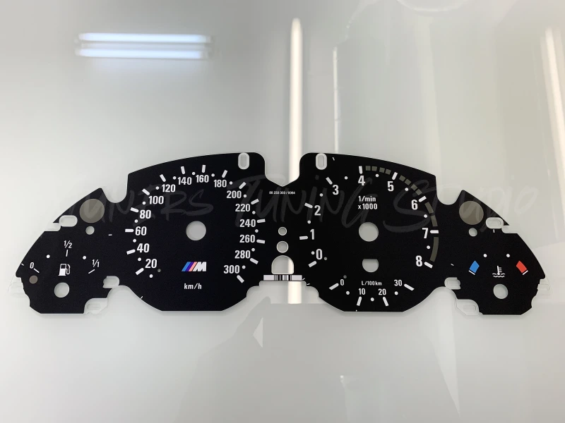 BMW 5er E39 M5 Tachoscheiben mit Verbrauchsanzeige
