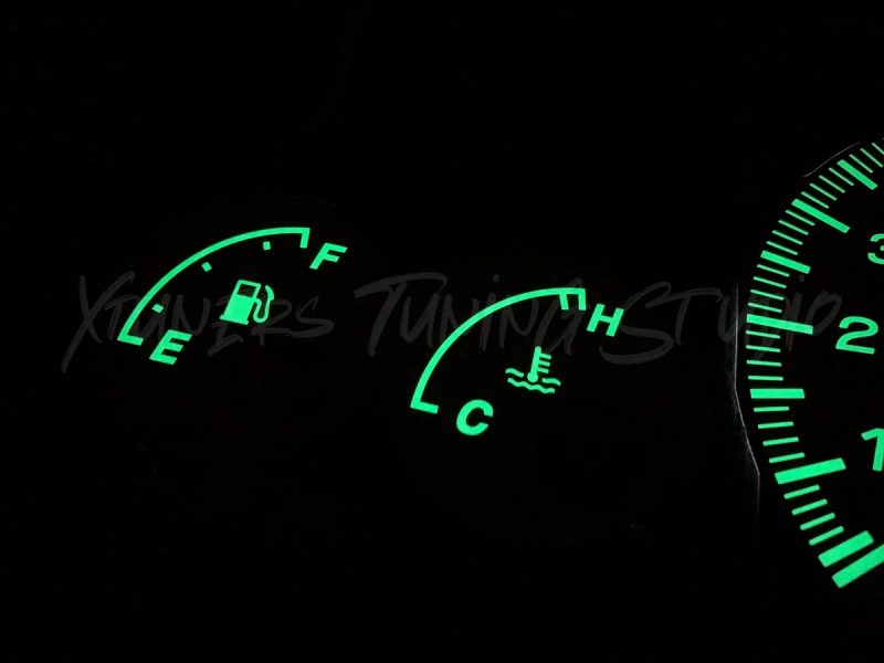 Subaru Impreza WRX STI GC8 99-01 V5, V6 - 10K, 280 km/h dials