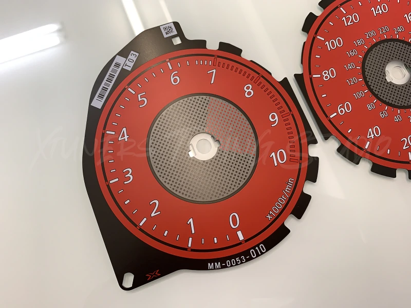 Mitsubishi Lancer EVO X CZ4A 2011+ USDM red dials