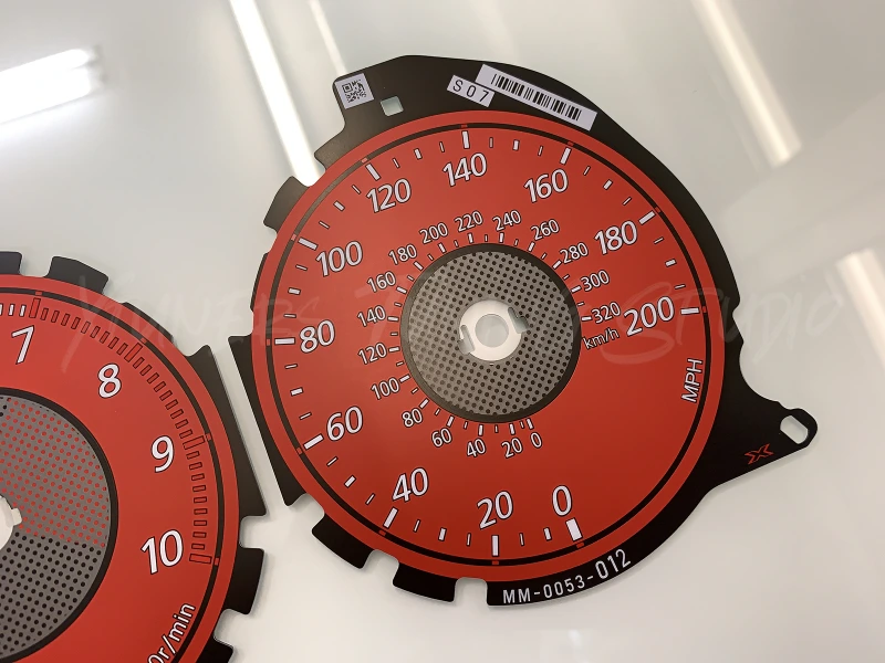 Mitsubishi Lancer EVO X CZ4A 2011+ USDM red dials