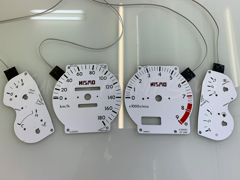 Nissan Skyline GTS-T R32 NISMO design plasma dials