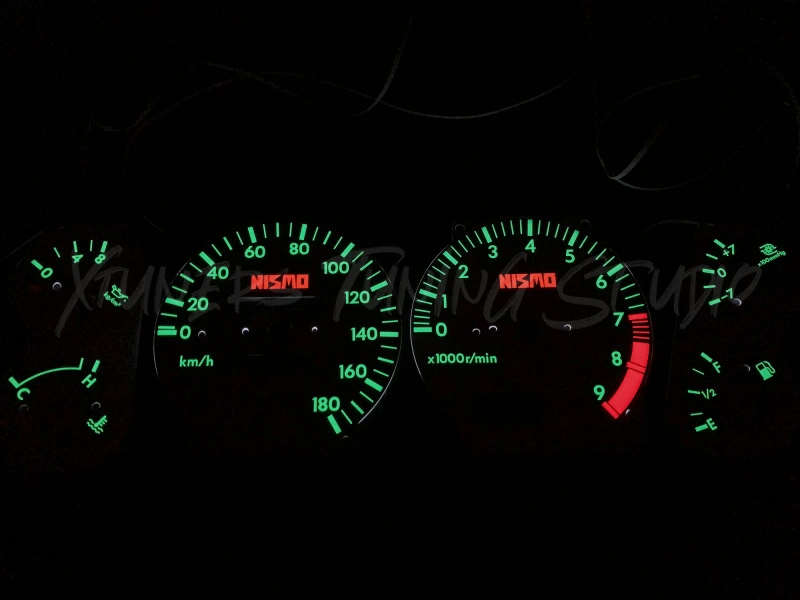 Nissan Skyline GTS-T R32 NISMO design plasma dials