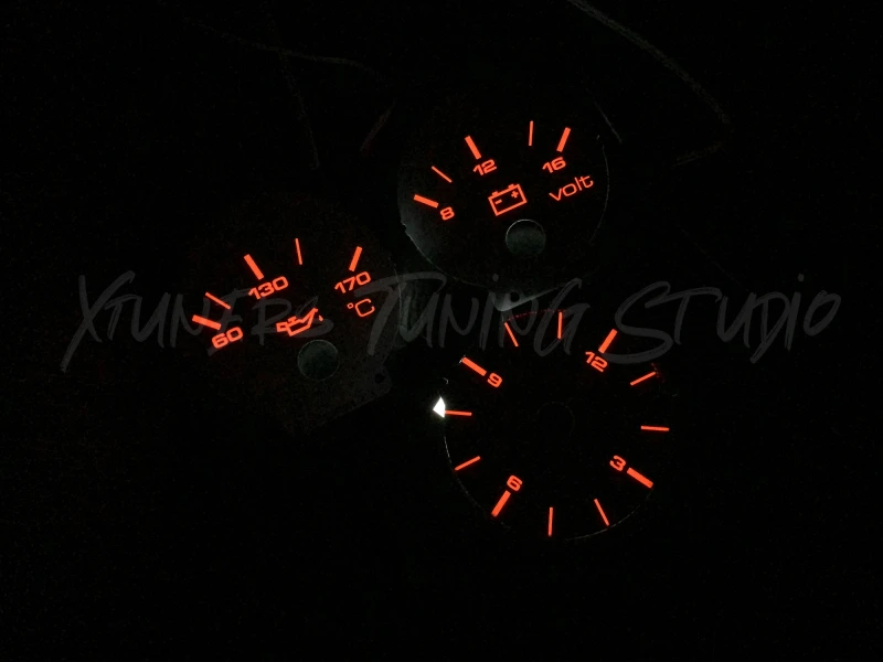 Audi C4 S6+ Plus Typ 4A, 1994–1997 300 km/h Plasma Tachoscheiben - grau