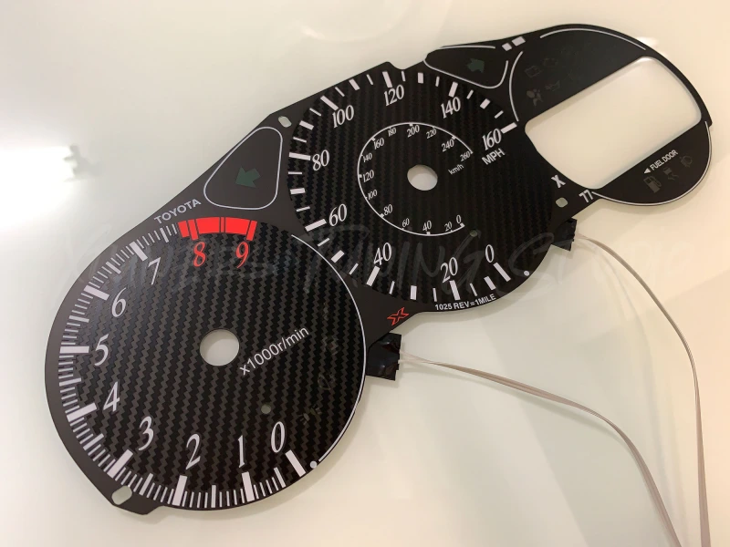 Toyota Celica USDM T23 GT, GT-S PLASMA dials OEM Design