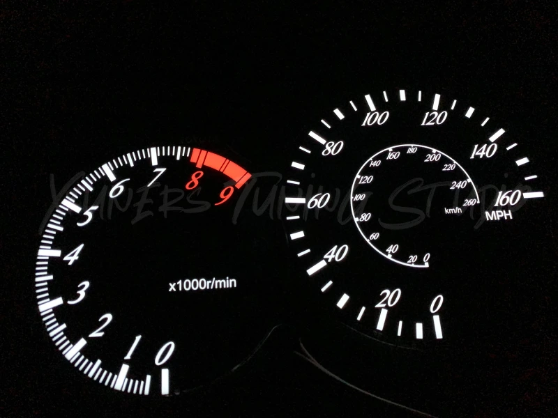 Toyota Celica USDM T23 GT, GT-S PLASMA dials OEM Design