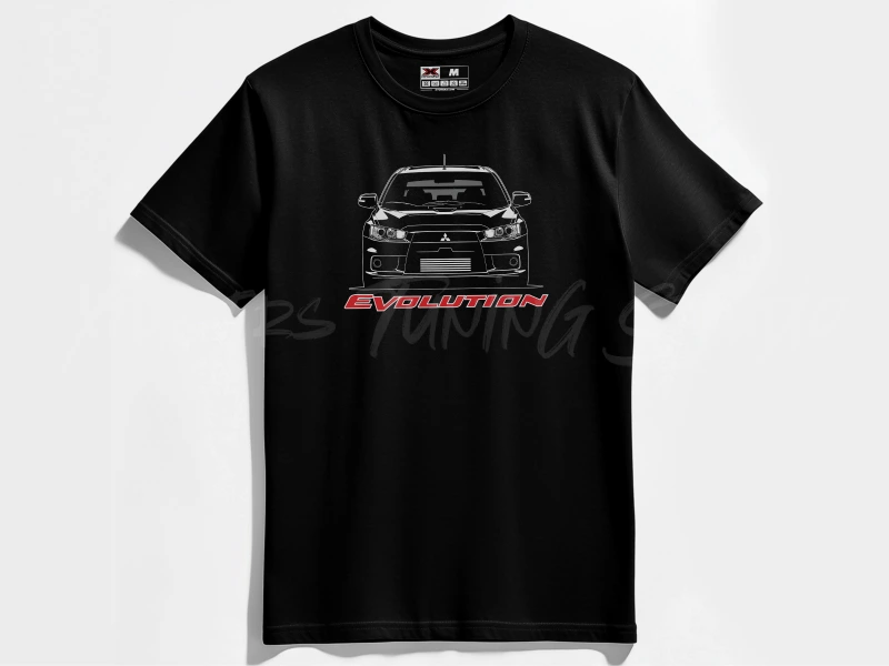 Auto- und Tuningbekleidung | Mitsubishi Lancer EVO 10 | T-Shirt oder Hoodie