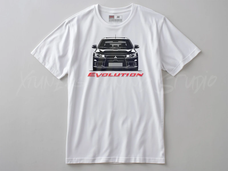 Auto- und Tuningbekleidung | Mitsubishi Lancer EVO 10 | T-Shirt oder Hoodie