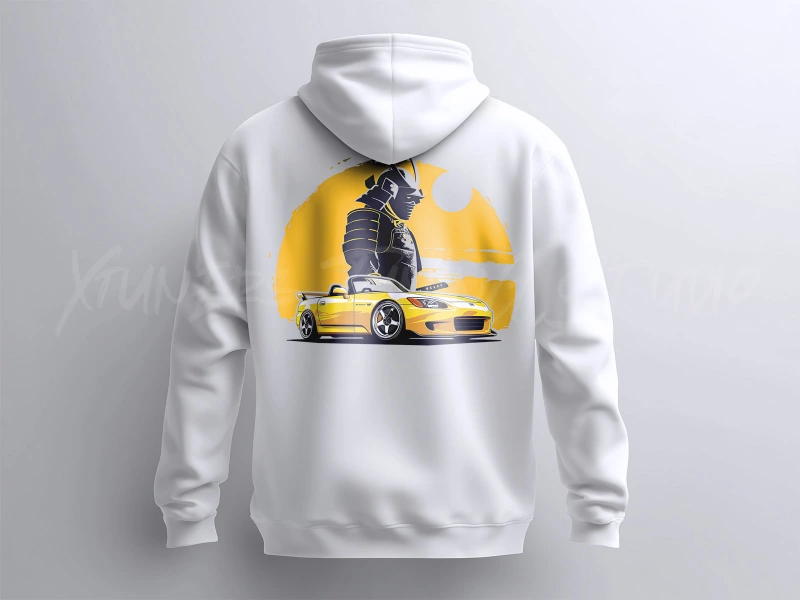 Auto- und Tuningbekleidung | Honda S2000 Samurai | T-Shirt oder Hoodie