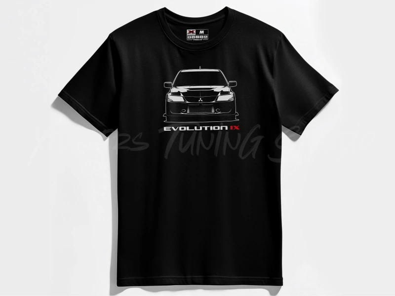 Auto- und Tuningbekleidung | Mitsubishi Lancer EVO 9 | T-Shirt oder Hoodie