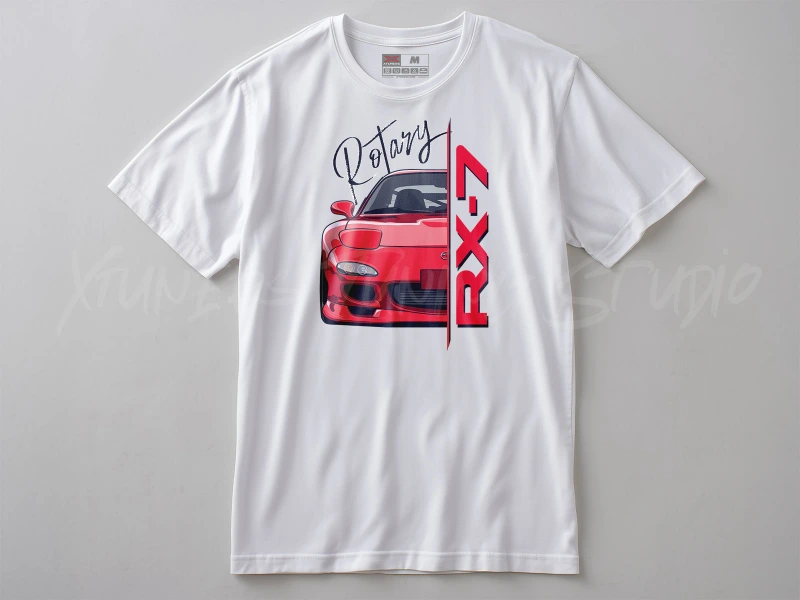 Automotive Apparel | Mazda RX-7 FD Rotary | T-shirt or Hoodie