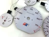 Audi C4 S6+ Plus Typ 4A, 1994–1997 300 km/h Plasma Tachoscheiben - grau