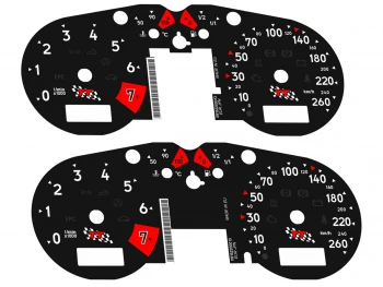 Audi TT MK1 8N dials