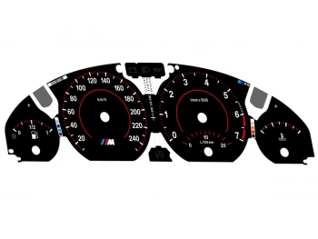 BMW 3er E46 F Design Tachoscheiben
