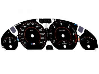 BMW 3er E46 F Design Tachoscheiben