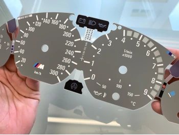 BMW 3er E46 M3 300 km/h Tachoscheibe