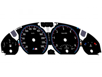BMW 3er E46 XTS Design Tachoscheiben