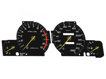 Honda Prelude 97-01 5th gen SiR Type S 13K dials