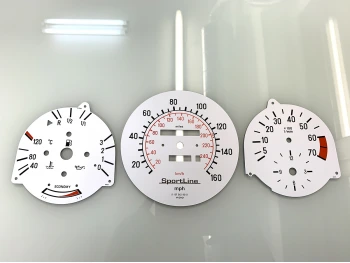 Mercedes SL R107, C107 Sportline dials