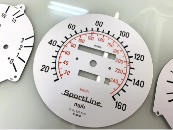 Mercedes SL R107, C107 Sportline dials